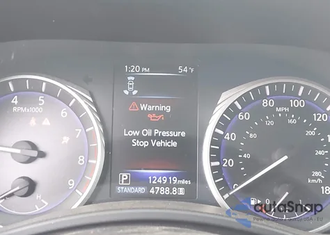 2017 Infiniti Q50 3.0T Premium z USA, uszkodzony, nr VIN JN1EV7AR4HM832803